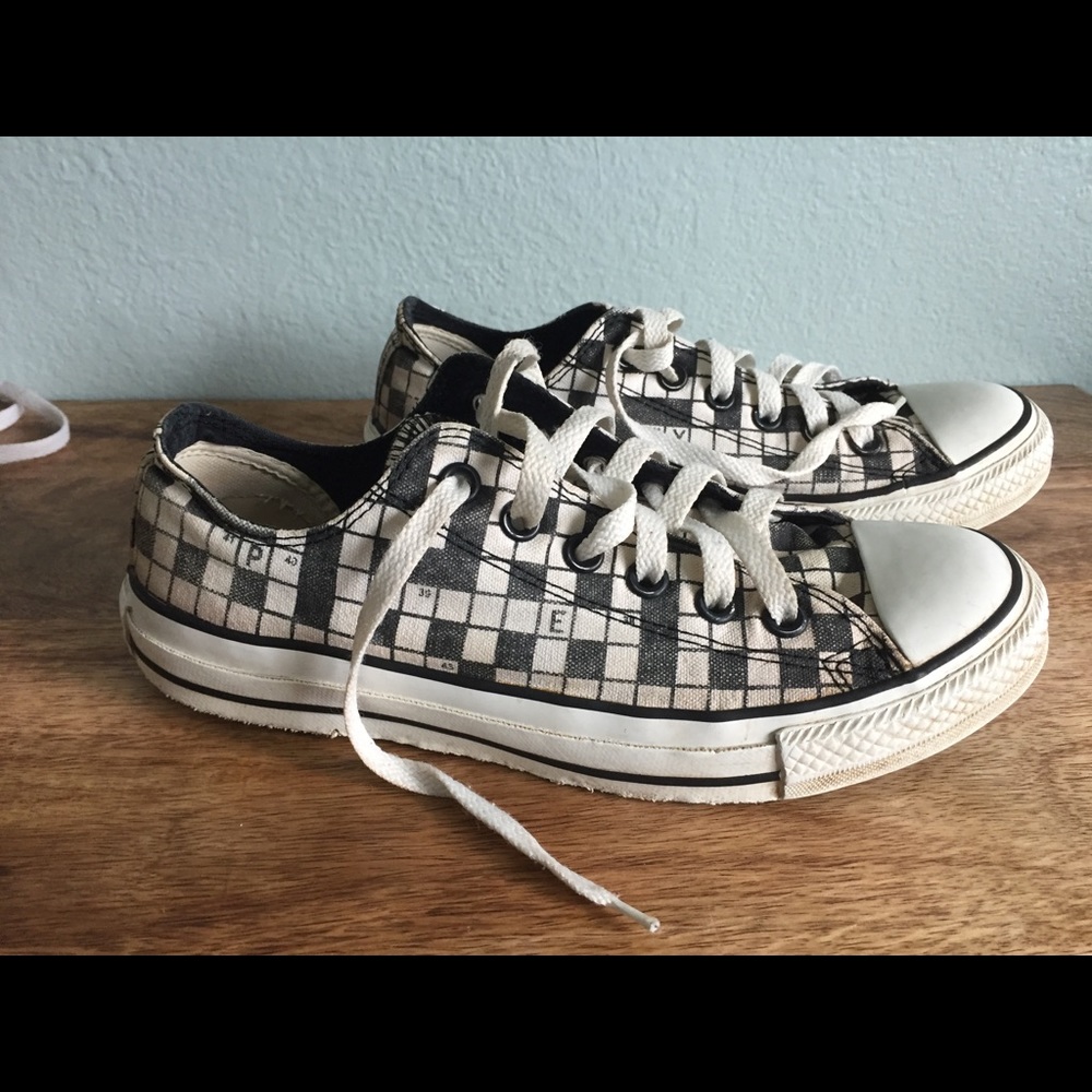 Converse - All Star low tops - crossword